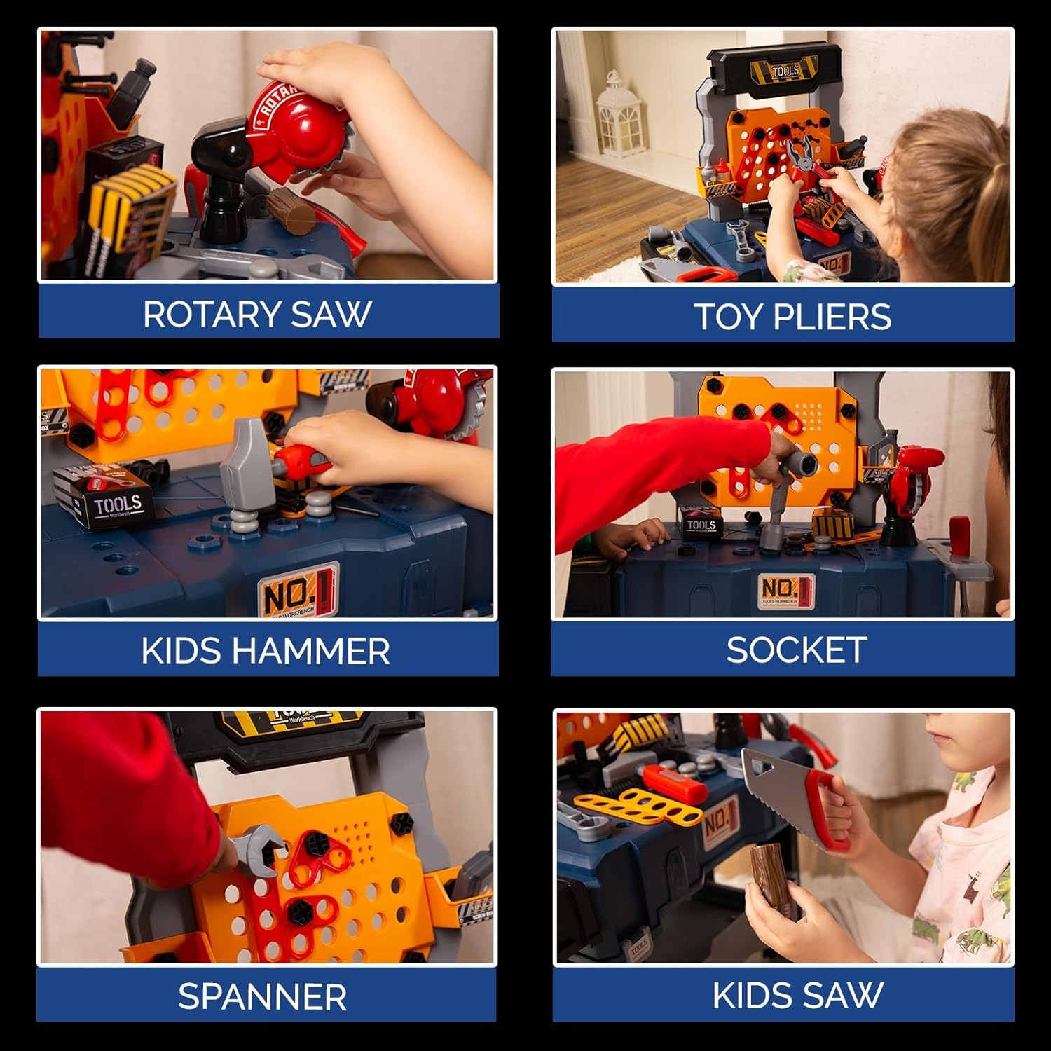 Juego de banco de herramientas - Tools Workshop Kids reseña y precio