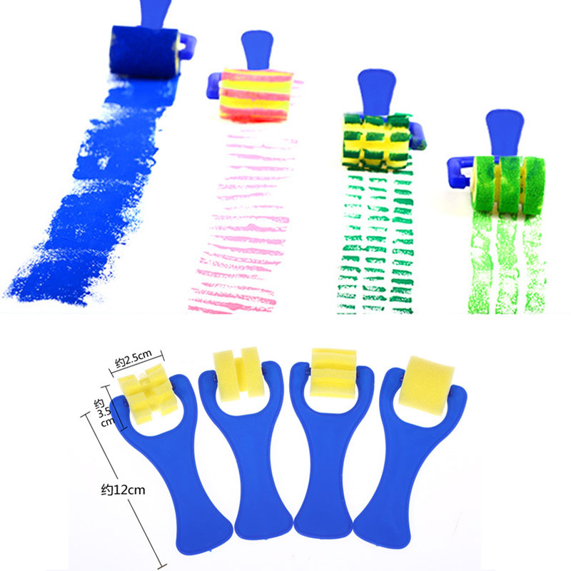 Kits de pinceles de esponja pa - Tools Workshop Kids reseña y precio