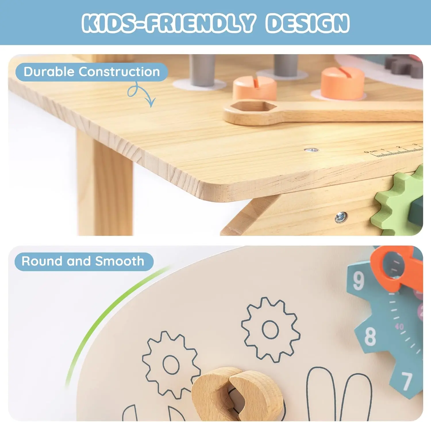 Robotime Robud Juego de banco  - Tools Workshop Kids reseña y precio
