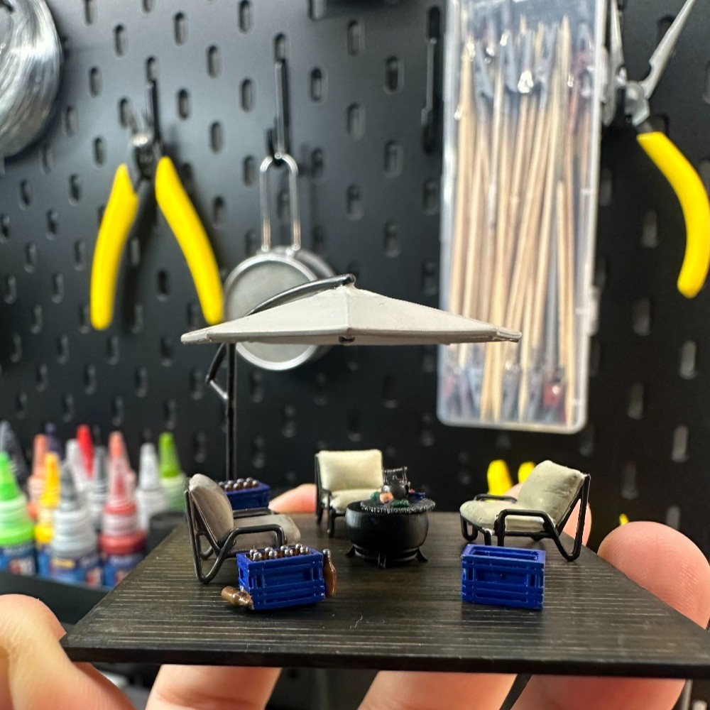 Diorama 1/64, Escena en Miniat - Tools Workshop Kids reseña y precio