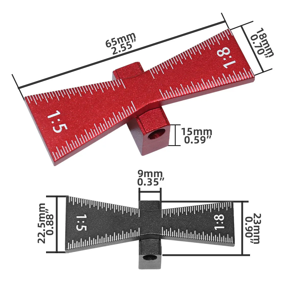Marcador de cola de milano par - Dovetail Marking Guide reseña y precio